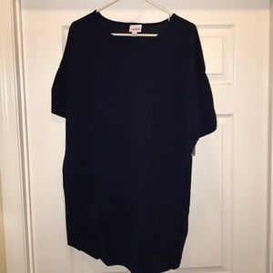 Lularoe new with tags size small navy Irma